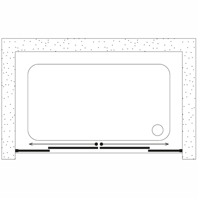 SHOWER NOVA İki Duvar Arası 2 Sabit 2 Çalışır Tekne Üzeri Kabin
