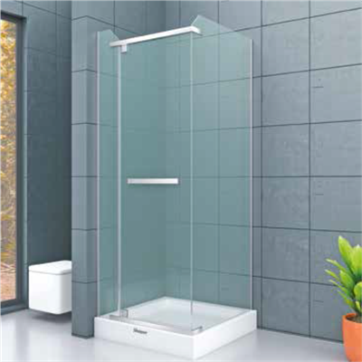 SHOWER ORIGINAL 1 Sabit 1 Açılır Yan Panelli Tekne Üzeri, Kare Kabin