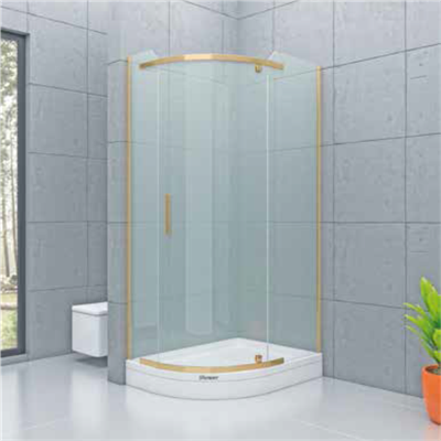 SHOWER ORIGINAL 2 Sabit 1 Açılır Asimetrik Tekne Üzeri Kabin