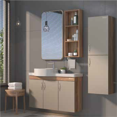 SHOWER ÖZGÜN Banyo Dolabı 100 Cm (Boy Dolabı Dahil Değildir.)
