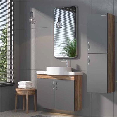 SHOWER ÖZGÜN Banyo Dolabı 80 Cm (Boy Dolabı Dahil Değildir.)