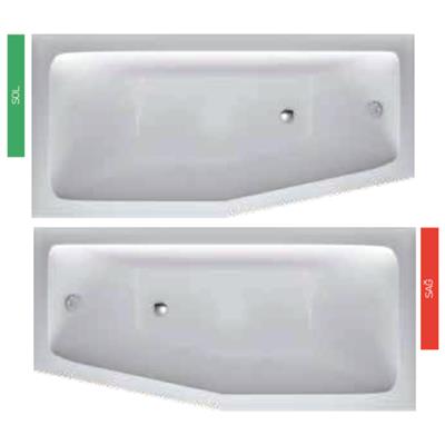 SHOWER PENTA Dikdörtgen Taşmalı Özel Küvet