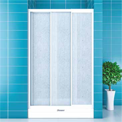 SHOWER PLATON İki Duvar Arası 1 Sabit 2 Çalışır Tekne Üzeri Polistren Kabin