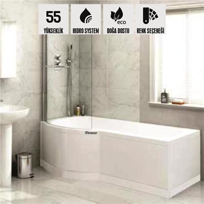 SHOWER PRETTY P Tıpı Özel Küvet Düz