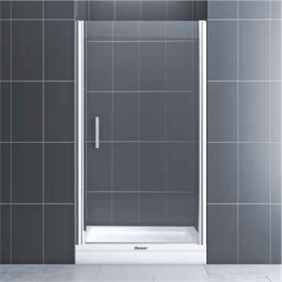 SHOWER RELAX İki Duvar Arası 1 Açılır Tekne Üzeri Kabin, (Oval Menteşeli)