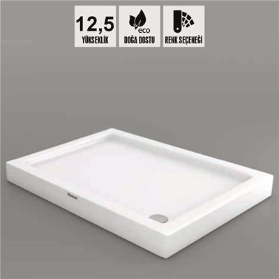 SHOWER Riva Dikdörtgen Dus Teknesı, Monoblok