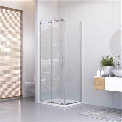 SHOWER ROYAL 1 Sabit 1 Çalışır Yan Panelli Tekne Üzeri Kabin