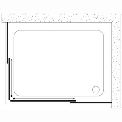 SHOWER SATURN 2 Sabit 2 Çalışır Dikdörtgen Tekne Üzeri Kabin