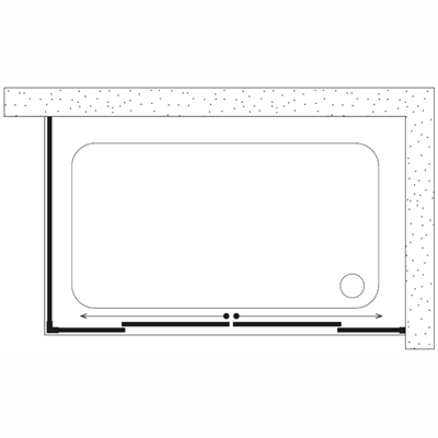 SHOWER SATURN 2 Sabit 2 Çalışır Yan Panelli,Tekne Üzeri Kabin