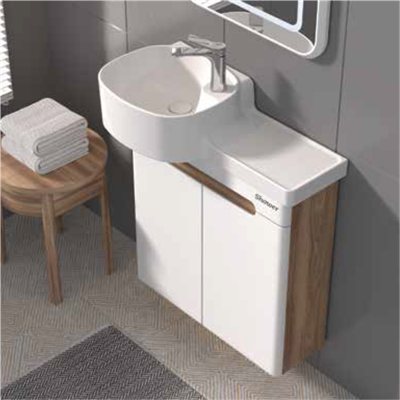SHOWER SERİN Banyo Dolabı 80 Cm (Boy Dolabı Dahil Değildir.)