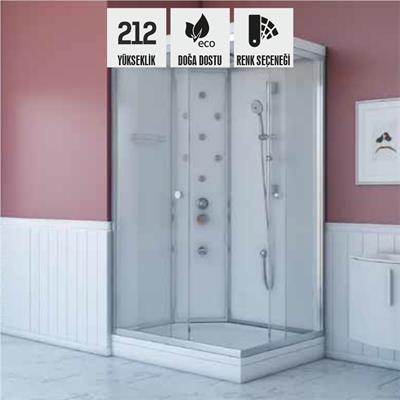 SHOWER SOFT Dikdörtgen Kompakt Sistem