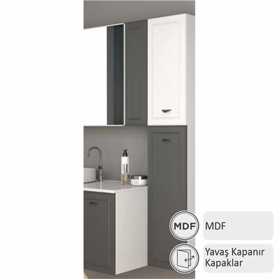 SHOWER TRIO Boy Dolabı 