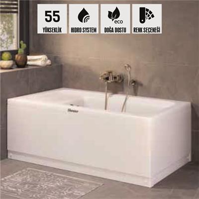SHOWER TUYA Dikdörtgen Oturmalı Küvet