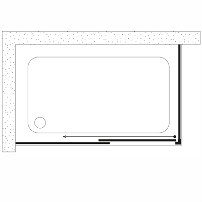 SHOWER URANÜS 1 Sabit 1 Çalışır Yan Panelli Tekne Üzeri Kabin