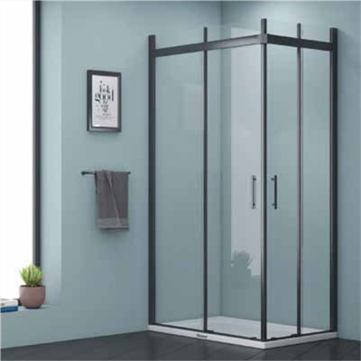 SHOWER URANÜS 2 Sabit 2 Çalışır Köse Girışli Tekne Üzeri Dikdörtgen Kabin