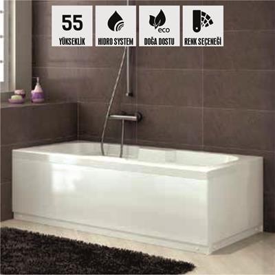 SHOWER VALENCIA Kolluklu Dikdörtgen Küvet