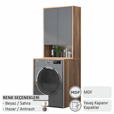 SHOWER VENUS Çamaşır Makinası Dolabı 65 Cm 