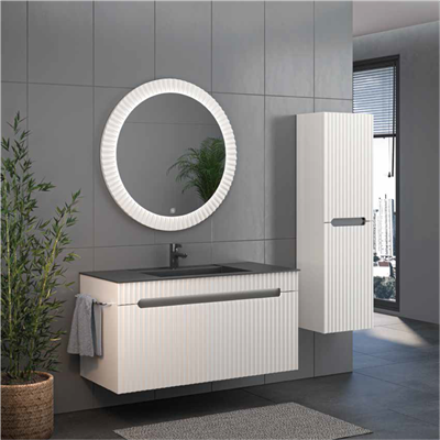 SHOWER ZARA Banyo Dolabı 100 Cm (Boy Dolabı Dahil Değildir.)
