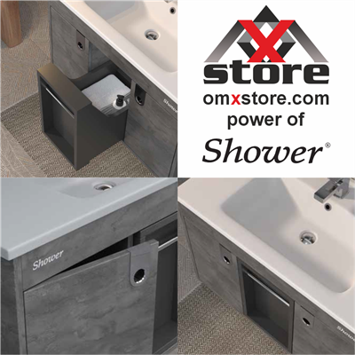 SHOWER ZARIA Banyo Dolabı 100 Cm (Boy Dolabı Dahil Değildir.)