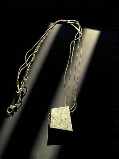 Geo Zincir Kolye Gold