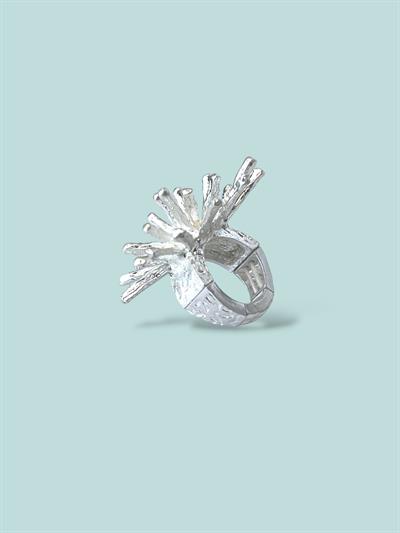 Havai Fişek Tasarım Silver Yüzük