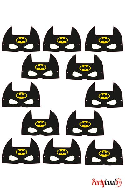 Batman 12'li Karton Gözlük Seti
