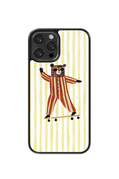 Skate Flexible Cam Telefon Kılıfı