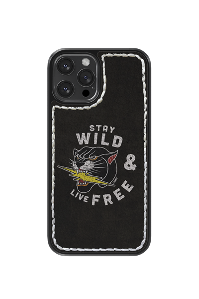 Wild Deri Ve Dikişli Telefon Kılıfı