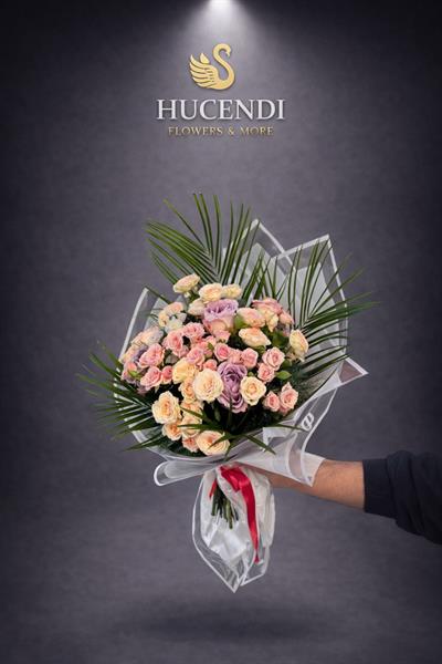 İTHAL GÜL & ÇARDAK GÜL BUKETİ