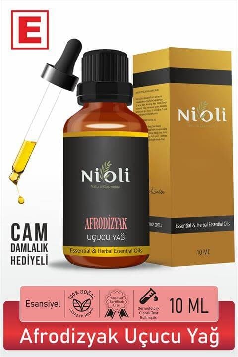 Nioli Afrodizyak Esansiyel Uçucu Yağ Buhurdanlık Yağı Aromaterapi Yağı 10 ML