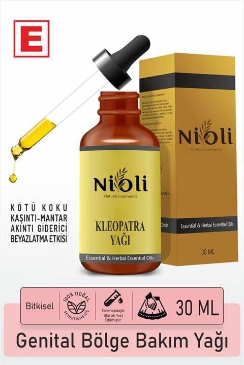 Nioli Kleopatra Yağı (Genital Bölge & Koku Önleme İçin) 30 ML