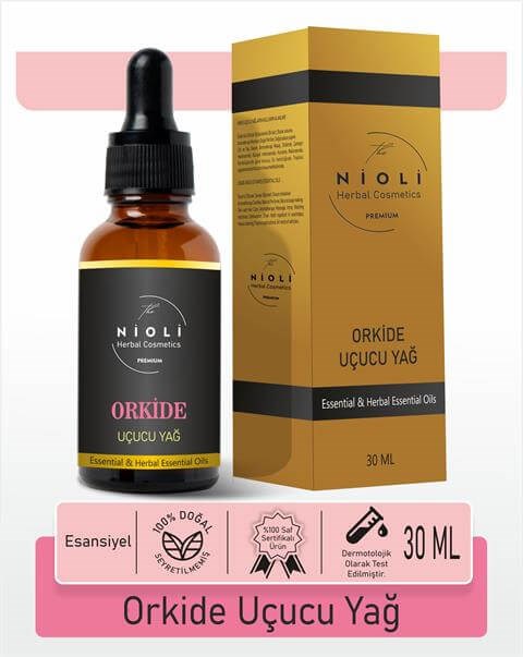 Nioli Orkide Esansiyel Uçucu Yağ Buhurdanlık Yağı Aromaterapi Yağı 30 ML
