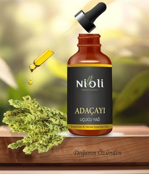 Nioli Saf Adaçayı Uçucu Yağı 10 ML
