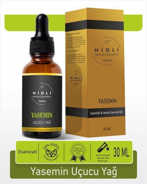 Nioli Yasemin Esansiyel Uçucu Yağ Buhurdanlık Yağı Aromaterapi Yağı 30 ML