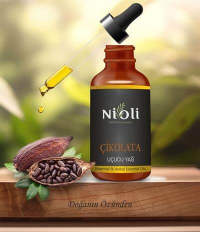 Nioli Çikolata Esansiyel Uçucu Yağ Buhurdanlık Yağı Aromaterapi Yağı 10 ML