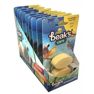 Beaks Muz Aromalı Gaga Taşı 2 li