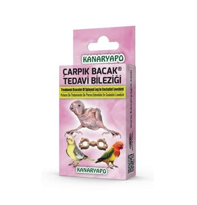 Kanaryapo Paraket Çarpık Bacak Bileziği  ( SULTAN - CENNET - SEVDA - FORPUS - V.B. GİBİ )