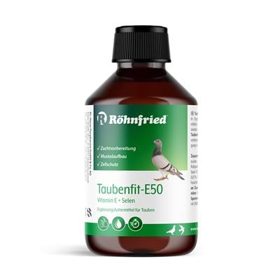 Röhnfried Taubenfit E50 – Selenyum ve E Vitamini – 15ml. (ORJİNAL ÜRÜNDEN BÖLÜNMÜŞ)