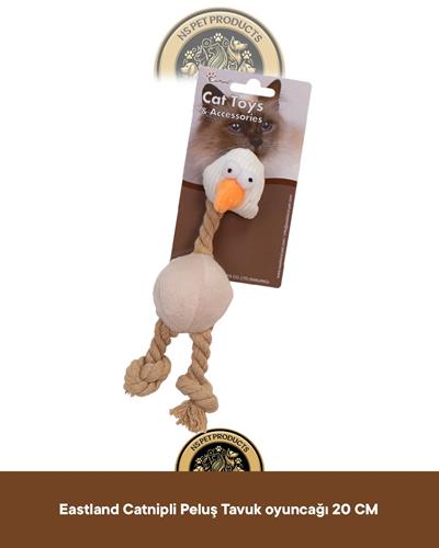 Eastland Catnipli Peluş Tavuk 20 CM
