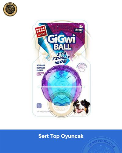 Gigwi Ball Sert Top 7 Cm Şeffaf