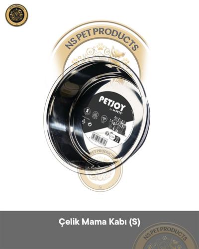 M-Pets Petjoy Catfamily Çelik Mama Kabı (S) 490 ml