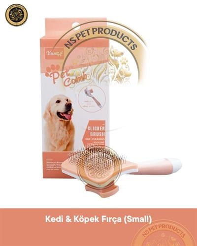 Sustali Tel Uç Kedi Köpek Fırça Yavruağzı Small