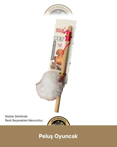 Toplu Ahşap Kedi Oltası - Evcil Hayvan Oyuncak