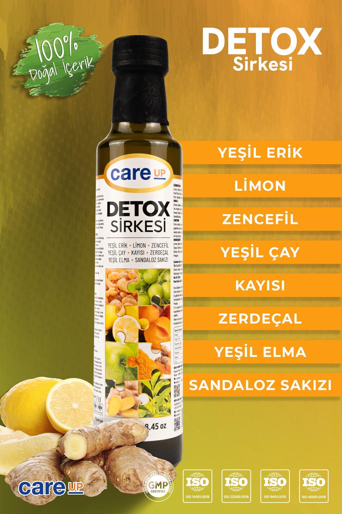 Detox Sirkesi 250 ml