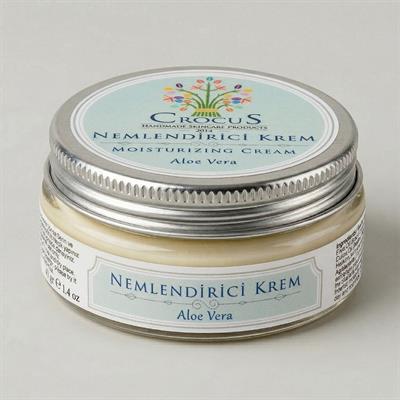 Crocus Aloe Vera Özlü Nemlendirici Krem
