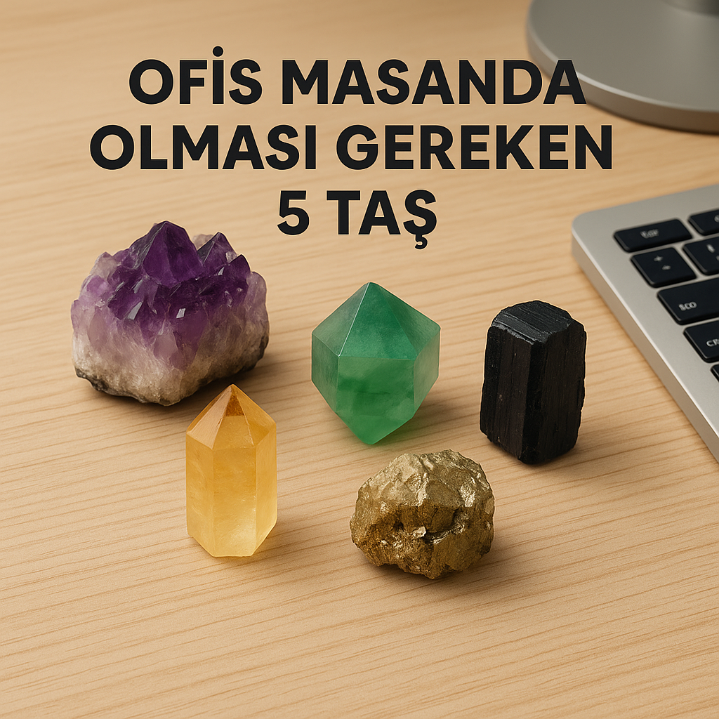 Ofis Masanda Olması Gereken 5 Doğal Taş