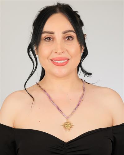 Polimooi El Yapımı Ametist Silindir Boncuklu Bronz Güneş Kolye – Boho Vintage Statement