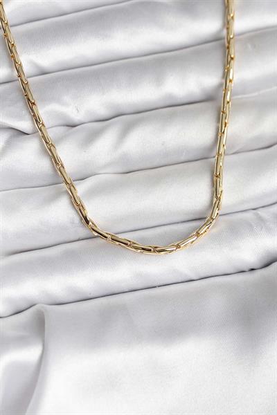 14K Gold Renk Kaplama Model CM Kadın Kolye – PRT3500EB09662