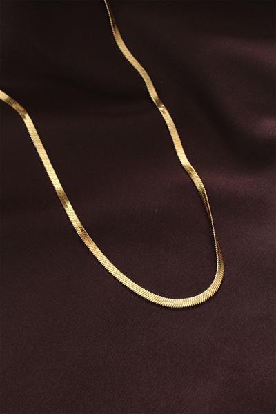 316L Çelik Altın Renk 60 cm İtalyan Zincir Kolye – PRT3500EB00149