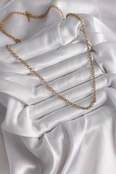 316L Çelik Gold Renk Kadın Kolye – PRT3500EB03544